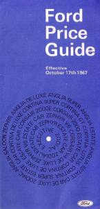 Price List 1967