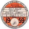 1959 Tax Disc