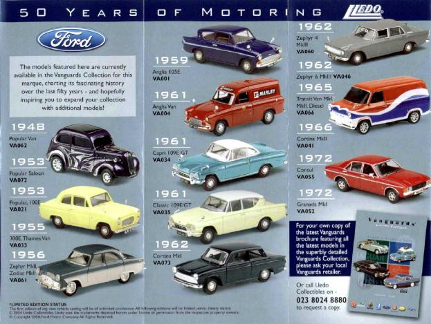 Ford Catalogue inside