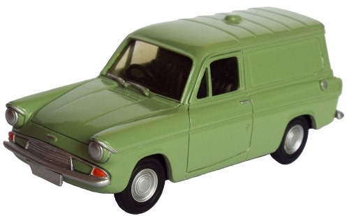 Pale Green Anglia Van