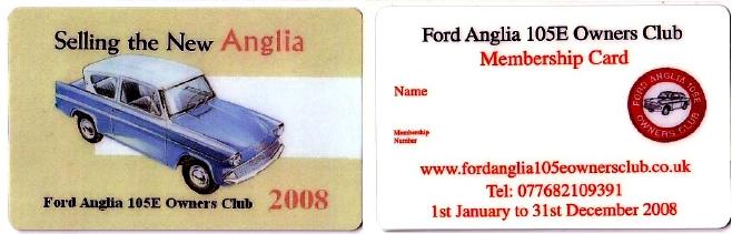 2008 Membership Card