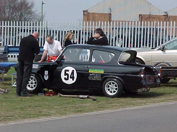Ford Anglia - HSCC Donington Park 2003