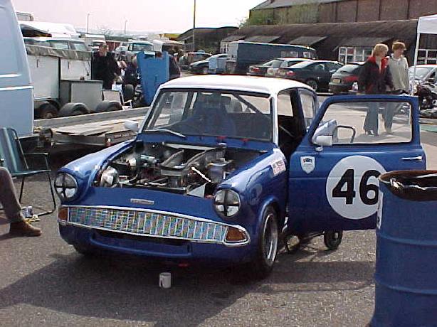 Ford Anglia - HSCC Donington Park 2003