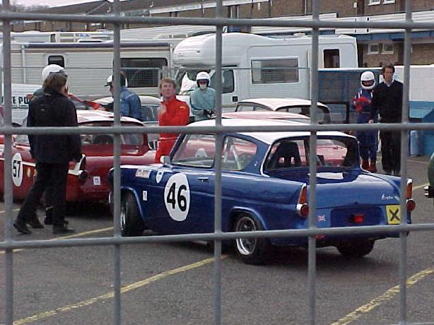 Ford Anglia - HSCC Donington Park 2003