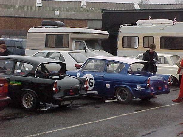 Ford Anglia - HSCC Donington Park