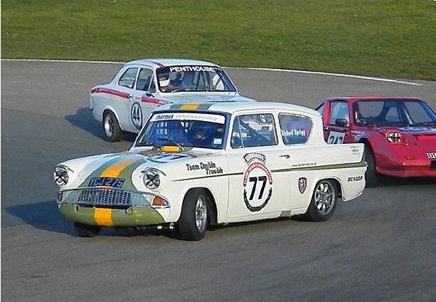 Ford Anglia - Mallory Park 2008