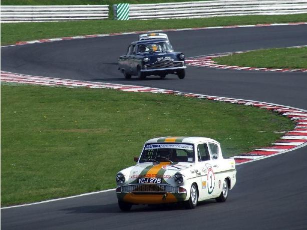 Ford Anglia - CTCRC Brands Hatch 2010