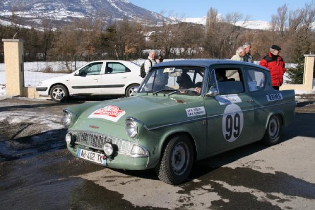 Ford Anglia - Monte Carlo Rally