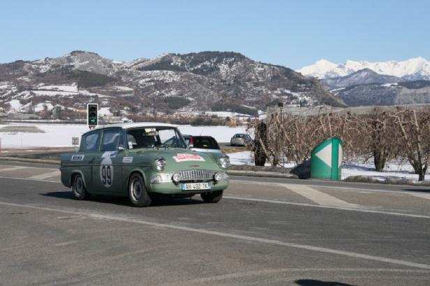 Ford Anglia - Monte Carlo Rally