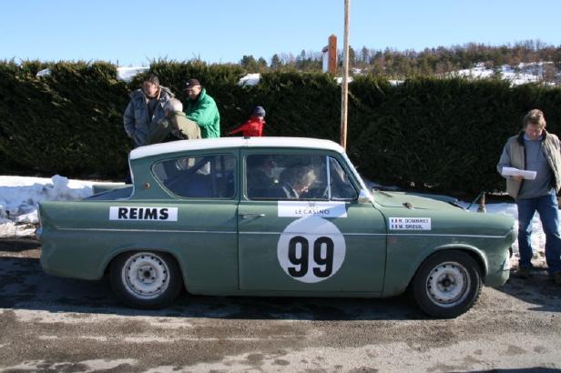 Ford Anglia - Monte Carlo Rally