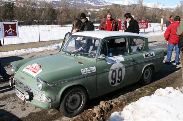 Ford Anglia - Monte Carlo Rally