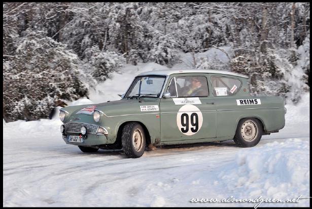 Ford Anglia - Monte Carlo Rally