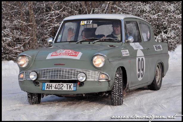 Ford Anglia - Monte Carlo Rally