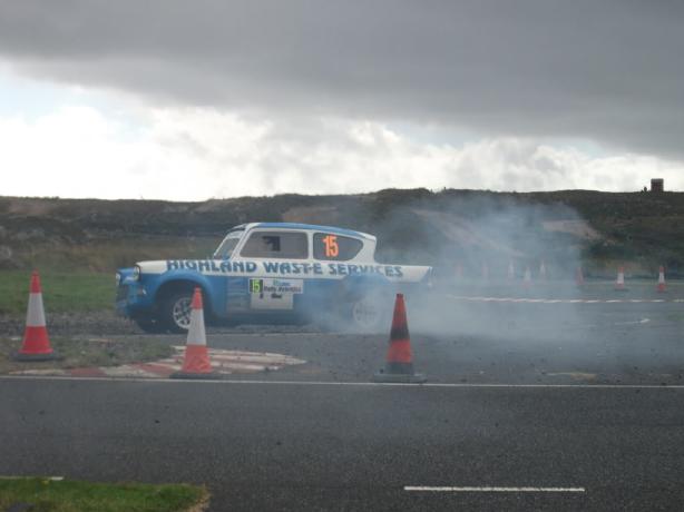 Ford Anglia - 2010 Hebrides Rally