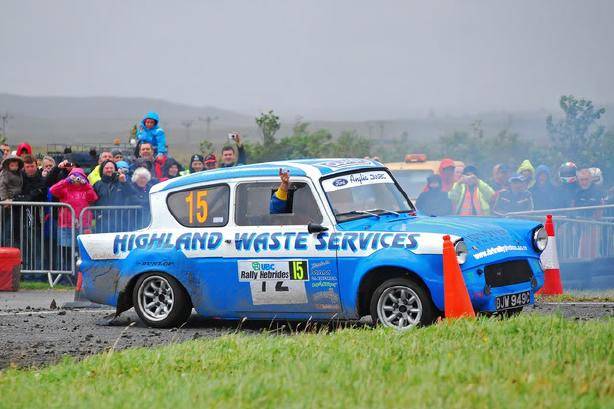 Ford Anglia - 2010 Hebrides Rally