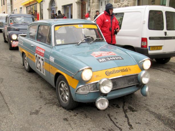 Ford Anglia - Monte Carlo Rally