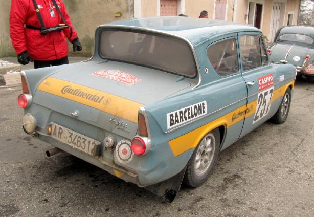 Ford Anglia - Monte Carlo Rally