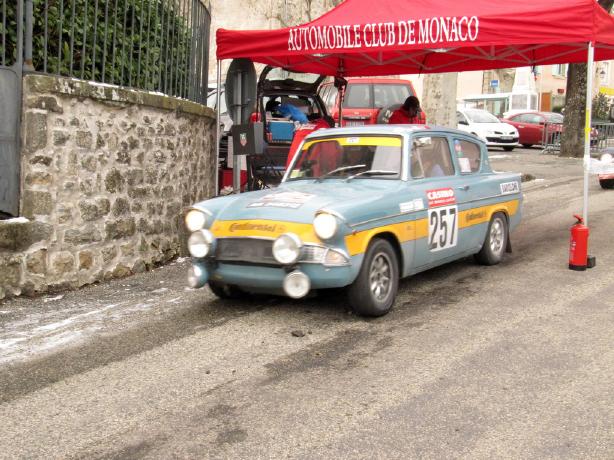 Ford Anglia - Monte Carlo Rally