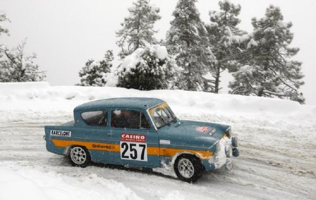 Ford Anglia - Monte Carlo Rally