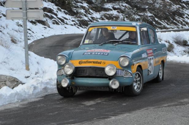 Ford Anglia - Monte Carlo Rally