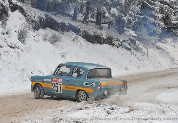 Ford Anglia - Monte Carlo Rally