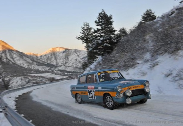 Ford Anglia - Monte Carlo Rally