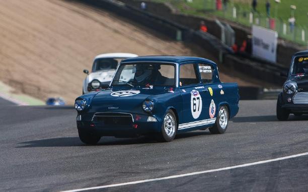 Ford Anglia - Brands Hatch 2012