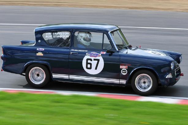 Ford Anglia - Brands Hatch 2012