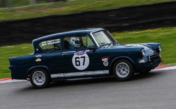 Ford Anglia - Brands Hatch 2012