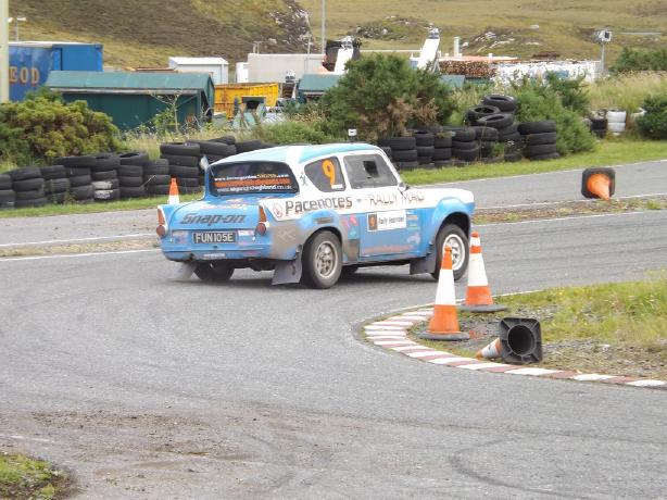 Ford Anglia - 2012 Hebrides Rally