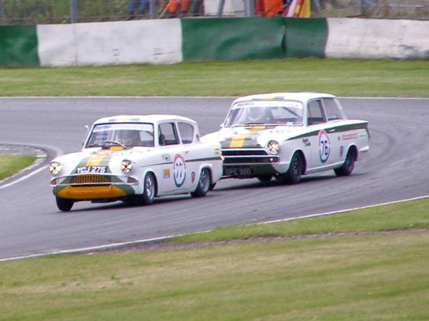 Ford Anglia - CTCRC Mallory Park 2012