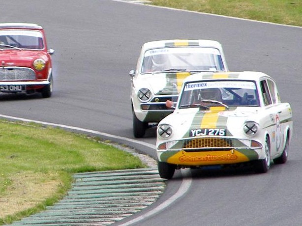 Ford Anglia - CTCRC Mallory Park 2012