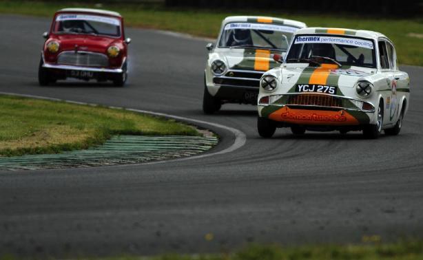 Ford Anglia - CTCRC Mallory Park 2012