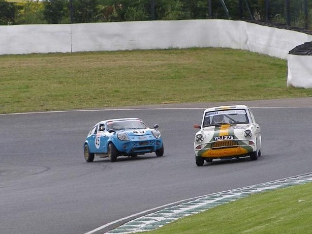 Ford Anglia - CTCRC Mallory Park 2012