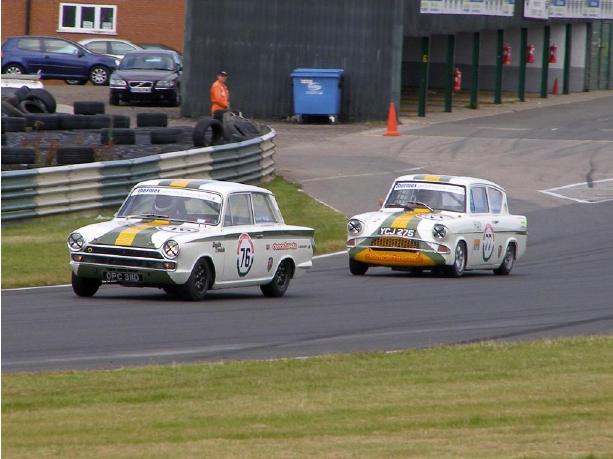 Ford Anglia - CTCRC Mallory Park 2012