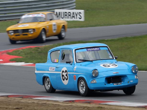 Ford Anglia - Snetterton 2012