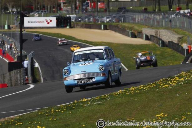 Ford Anglia - Brands Hatch 2013