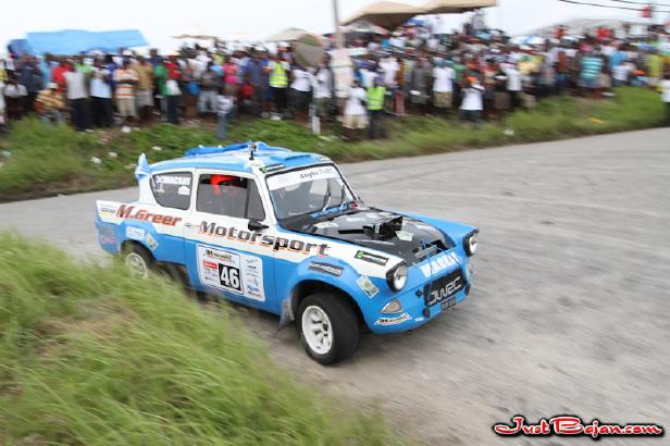 Ford Anglia - King of the Hill Rally