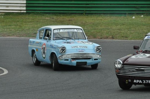 Ford Anglia - CTCRC Mallory Park 2013