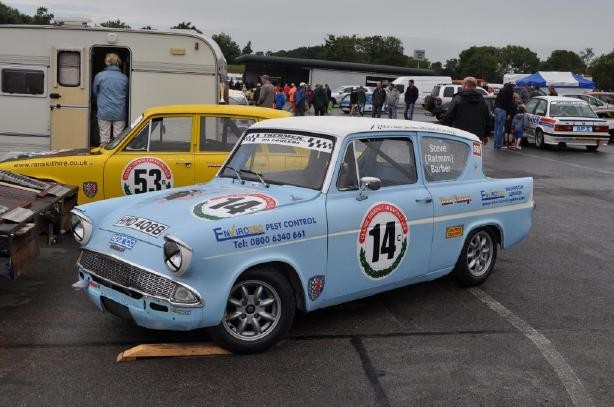 Ford Anglia - CTCRC Mallory Park 2013