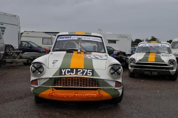 Ford Anglia - CTCRC Mallory Park 2013