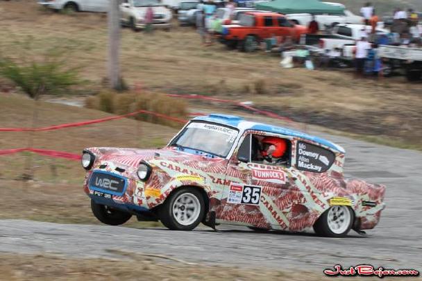 Ford Anglia - King of the Hill Rally