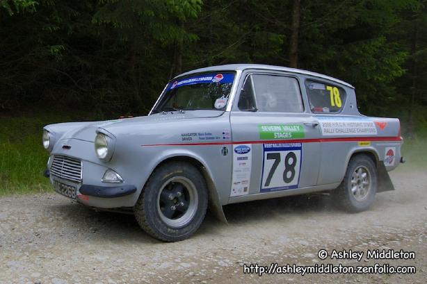 Ford Anglia - Severn Valley Rally