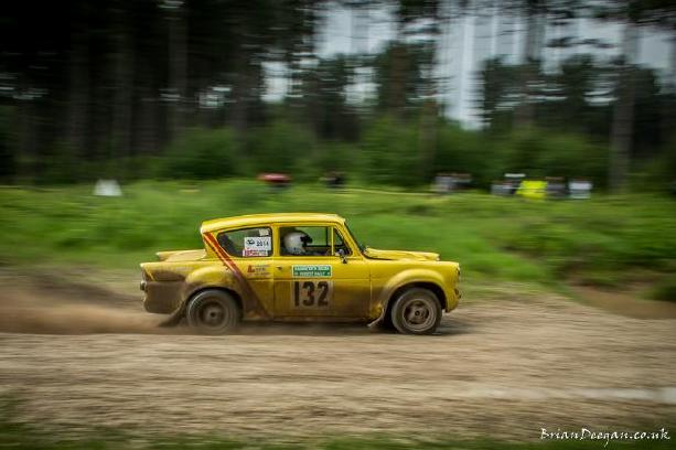 Ford Anglia - Skoda Rally