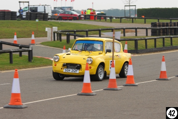 Ford Anglia - Snetterton Stages Rally