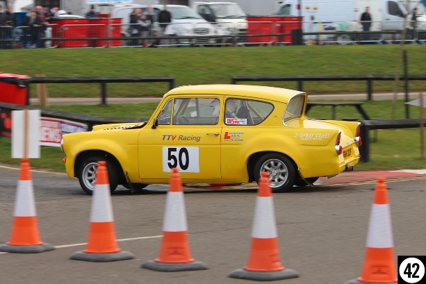 Ford Anglia - Snetterton Stages Rally