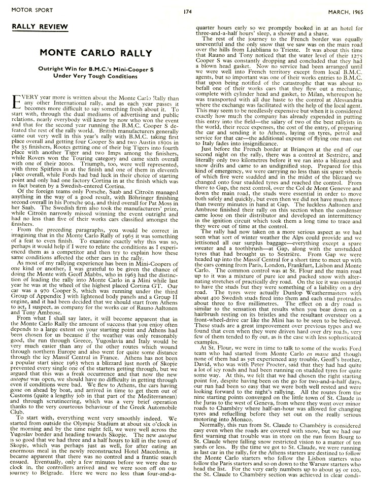 1965 Report Page 1