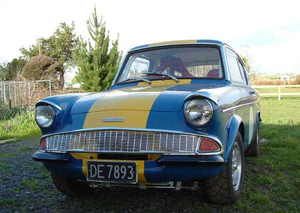 Ford Anglia Rally Car