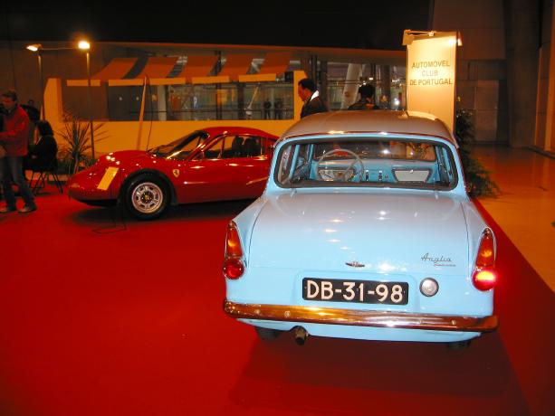 Emilio's Blue Anglia - Rear