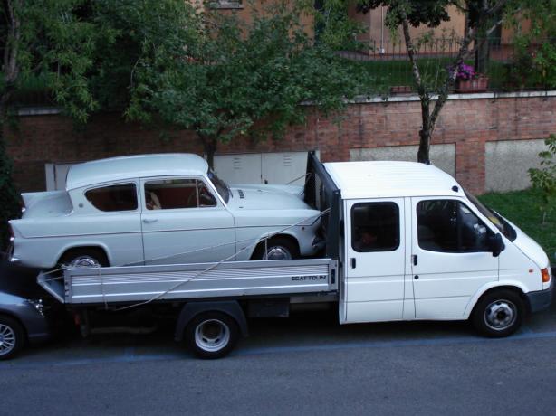 Anglia on Lorry